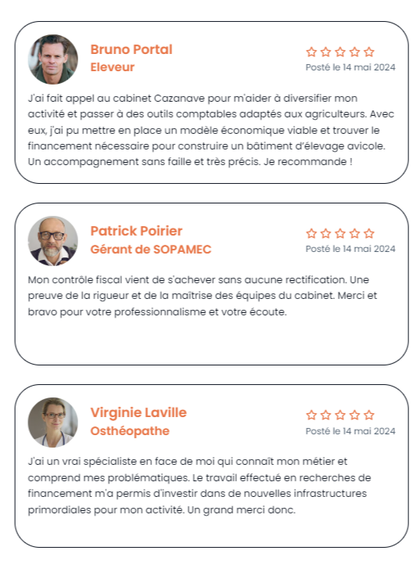 Vos témoignages
